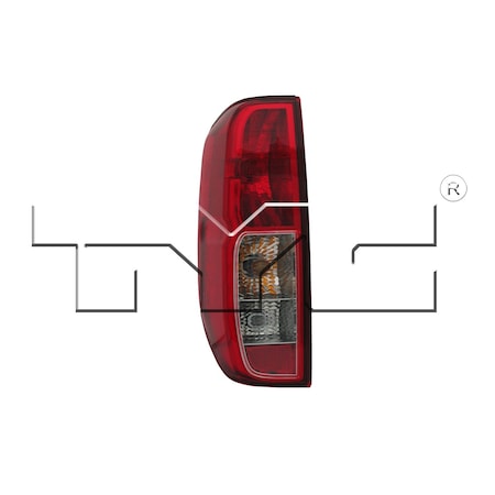 TYC PRODUCTS Tyc Tail Light Assembly, 11-6096-00 11-6096-00